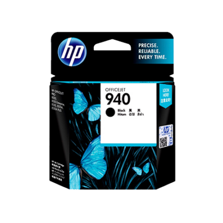 HP Genuine 940 Black Ink Cartridge - C4902AA