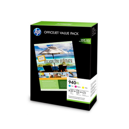 HP Genuine 940XL Colour Value Pack - CG898AA