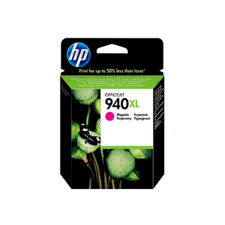 HP Genuine 940XL High Yield Magenta Ink Cartridge - C4908AA