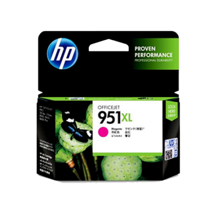 HP Genuine 951XL High Yield Magenta Ink Cartridge - CN047AA