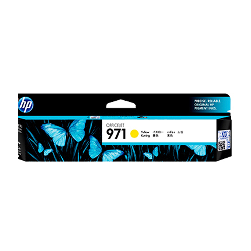 HP Genuine 971 Yellow Ink Cartridge - CN624AA