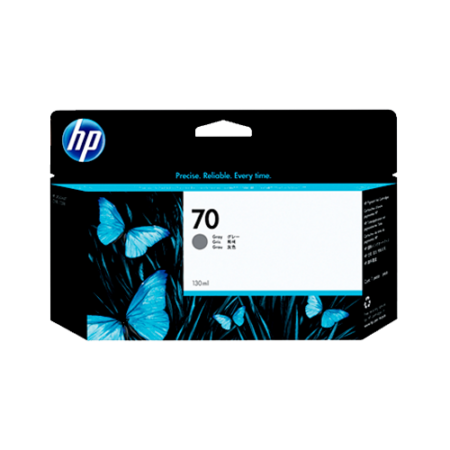 HP Genuine No.70 130ml Ink Cartridge - Gray- C9450A