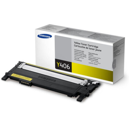 Samsung Genuine CLT-Y406S Yellow Toner