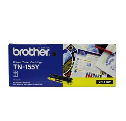 Genuine TN155 Yellow Toner Cartridge - High Yield