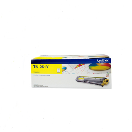 Genuine TN251Y Brother Standard Capacity Yellow Toner