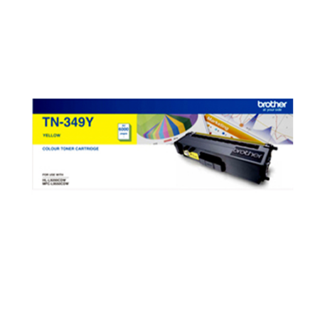 Genuine TN349Y Brother Super High Yield Toner Yellow Toner