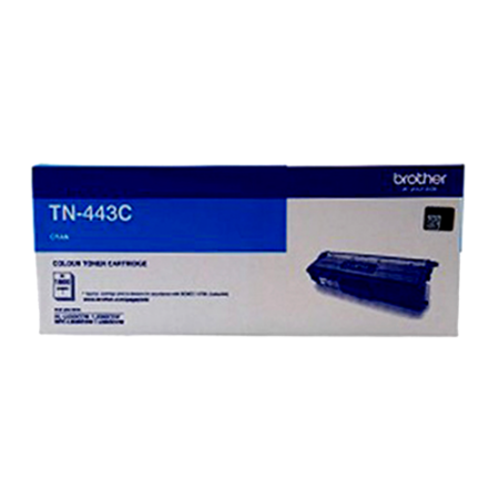 Genuine TN443C Brother High Capacity Cyan Toner