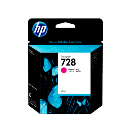 HP 728 40ml Magenta Ink Cartridge