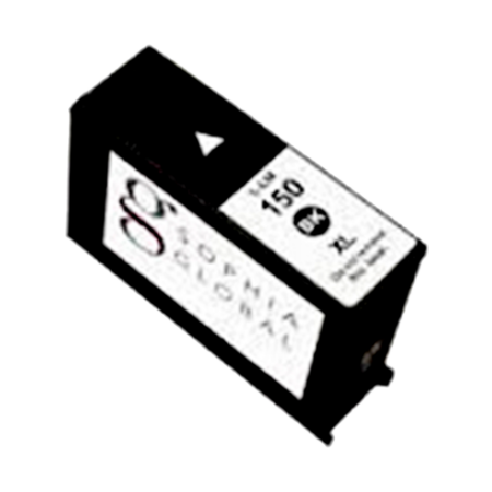 Premium Compatible 150XL (14N1614A) Black Cartridge for Lexmark- ICL150XLBK