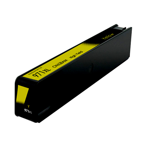 Premium Compatible HP 971 Yellow XL Ink Cartridge (CN628AA) - NEW CHIPS