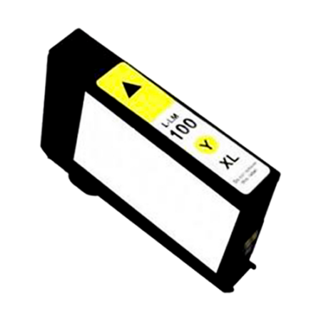 Premium Compatible Lexmark 100XL Yellow Cartridge- ICL14N1071A