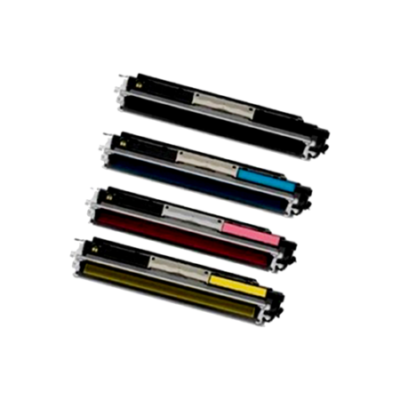 HP Compatible 130A 4Pk Toner Set CF350A/CF351A/CF352A/CF353A