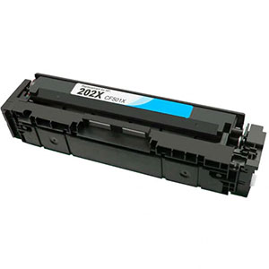 HP Compatible 202X Cyan Hi-Yield Toner - CF501X