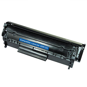 HP Compatible Q2612A Black Toner #12A - Equivalent Canon FX9 / CART303