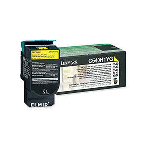 Lexmark Compatible C540 X543 Series C540H1YG Yellow Toner