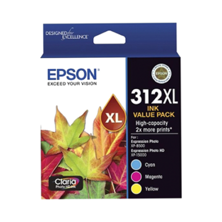 Epson 312 CMY XL Colour Pack