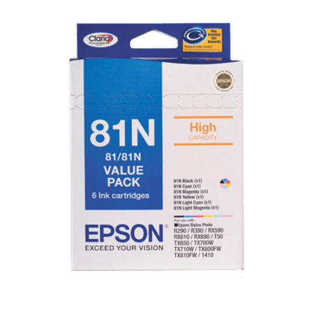 Epson 81N HY Ink Value Pack