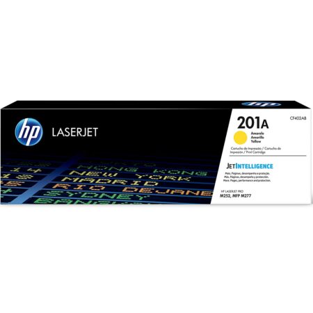 HP Genuine 201A Yellow Toner (CF402A)