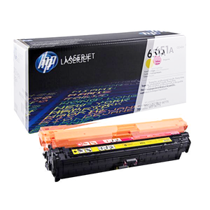 HP Genuine 651A Yellow Toner Cartridge (CE342A)
