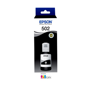 Genuine Epson T502 - Black Ink Bottle