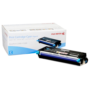 Fuji Xerox Genuine CT350671 Cyan Toner C2200 C3300