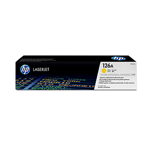 HP Genuine 126A Yellow Toner CE312A - LaserJet CP1025