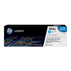 HP Genuine 304A Cyan Toner CC531A - LaserJet CP2025 CM2320