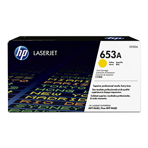 HP Genuine 653A Yellow Toner CF322A - LaserJet M651 M680