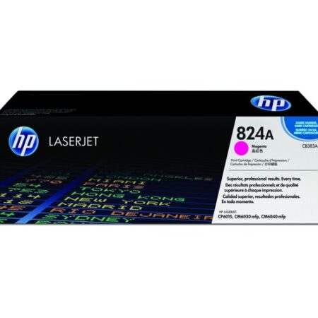 HP Genuine 824A Magenta Toner CB383A - LaserJet CP6015 CM6040