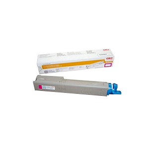 Oki Genuine 43459454 Magenta Toner - C3300 C3400 C3600