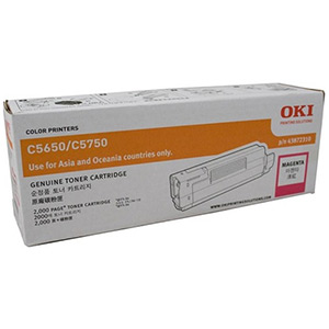 Oki Genuine 43872310 Magenta Toner - C5650n C5750n