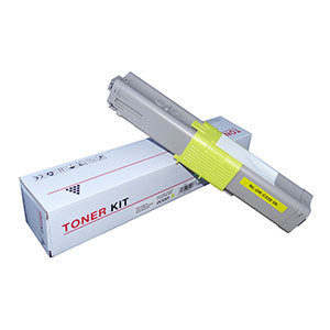 Oki Genuine 44469725 Hi-Yield Yellow Toner - C510 C511 C530