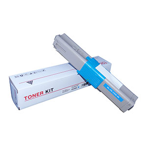 Oki Genuine 44469727 Hi-Yield Cyan Toner - C510 C511 C530