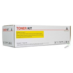 Oki Genuine C31YTONE Yellow Toner - C3100