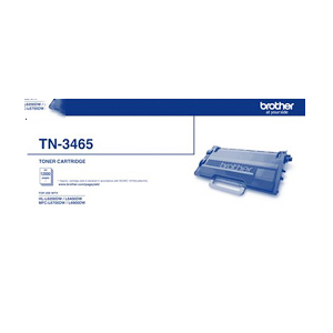 Brother Genuine TN3465 Super High Yield Toner - 12000 Pages