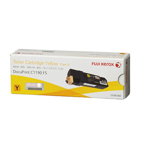 Fuji Xerox Genuine DocuPrint C1190 Yellow Toner (CT201263)