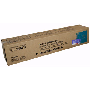 Fuji Xerox Genuine DocuPrint C2535 Cyan Toner (CT200656)