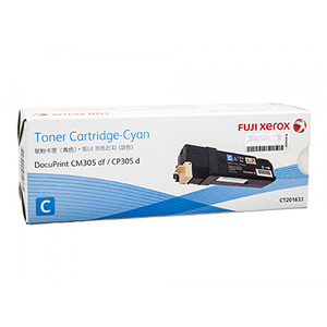 Fuji Xerox Genuine DocuPrint CM305D Cyan Toner (CT201633)