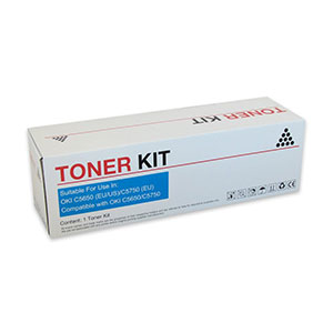 Oki Compatible C5650/C5750 Cyan Toner