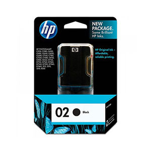 HP Genuine 02XL Black Ink Cartridge
