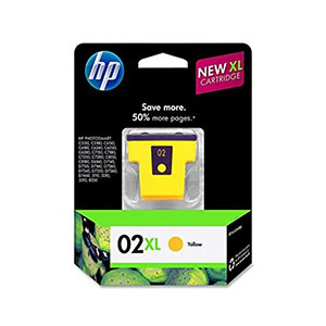 HP Genuine 02XL Yellow Ink Cartridge